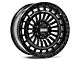 Axe Wheels Triton Satin Black 6-Lug Wheel; 17x9; -15mm Offset (23-24 Canyon)