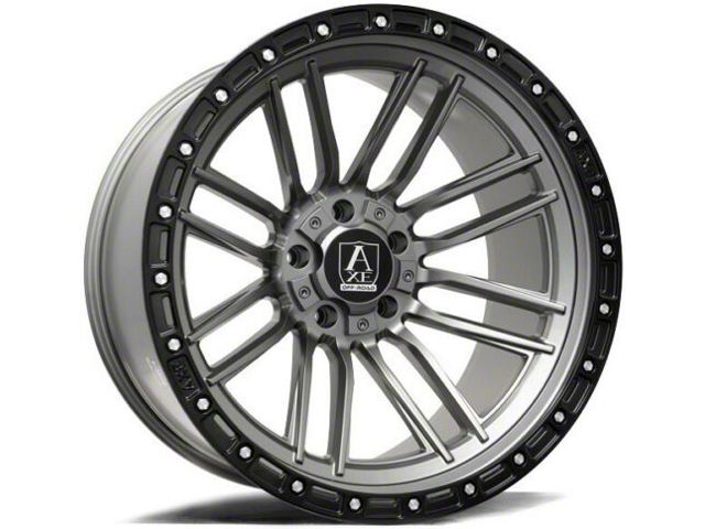 Axe Wheels Icarus Grey 6-Lug Wheel; 22x12; -44mm Offset (21-24 F-150)