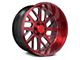 Axe Wheels AX2.2 Candy Red 8-Lug Wheel; 22x12; -44mm Offset (19-24 RAM 3500 SRW)