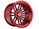 Axe Wheels Icarus Candy Red 6-Lug Wheel; 20x10; -19mm Offset (19-23 Ranger)