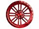 Axe Wheels Icarus Candy Red 6-Lug Wheel; 20x10; -19mm Offset (19-23 Ranger)
