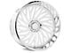 Axe Wheels AF10 Forged Fully Polished 6-Lug Wheel; Left Directional; 22x12; -44mm Offset (19-24 Sierra 1500)