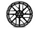 Axe Wheels AX2.0 Gloss Black Milled 8-Lug Wheel; 20x12; -44mm Offset (20-24 Sierra 2500 HD)