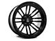 Axe Wheels Icarus Satin Black 8-Lug Wheel; 20x9.5; 15mm Offset (20-24 Sierra 2500 HD)