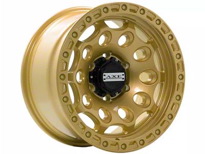 Axe Wheels Chaos Gold 6-Lug Wheel; 17x9; 0mm Offset (14-18 Silverado 1500)