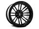 Axe Wheels Icarus Satin Black 6-Lug Wheel; 22x10; -19mm Offset (19-25 Silverado 1500)