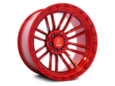 Axe Wheels Icarus Candy Red 8-Lug Wheel; 22x12; -44mm Offset (07-10 Silverado 3500 HD SRW)
