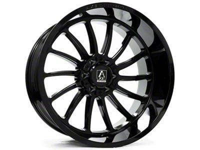 Axe Wheels Chronus Gloss Black 6-Lug Wheel; 22x12; -44mm Offset (21-24 Yukon)