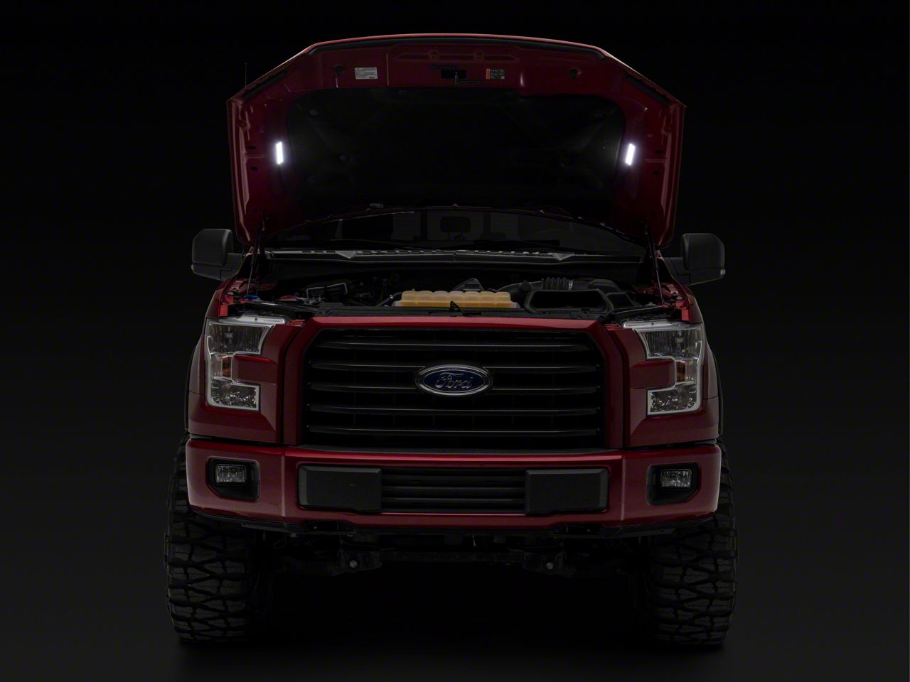 Raxiom F 150 Axial Series Led Underhood Lighting Kit U10193 Universal Some Adaptation May Be