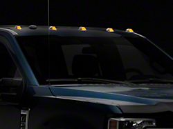 Raxiom Axial Series LED Clearance Lights; Smoked (17-25 F-250 Super Duty)