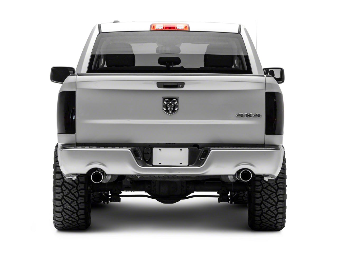 Raxiom Ram 1500 Axial Series Led Tail Lights; Black Housing; Smoked 