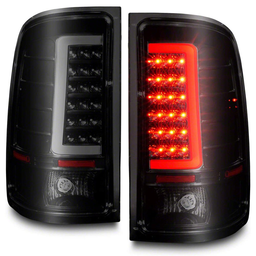 Raxiom Sierra 3500 Axial Series C Tube Led Tail Lights Black Housing Smoked Lens S523539 07