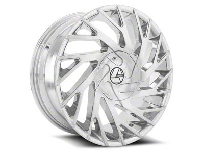 Azara AZA-505 Chrome 6-Lug Wheel; 28x9.5; 25mm Offset (23-25 Canyon)