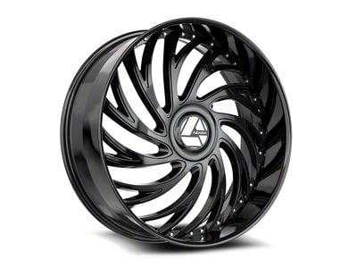 Azara AZX-101 Gloss Black 6-Lug Wheel; 30x9.5; 22mm Offset (23-25 Canyon)