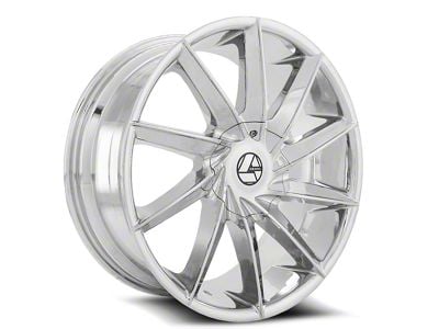 Azara AZA-506 Chrome 6-Lug Wheel; 24x9; 18mm Offset (23-24 Colorado)