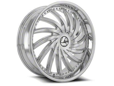 Azara AZA-508 Chrome 6-Lug Wheel; 32x10; 25mm Offset (23-25 Colorado)