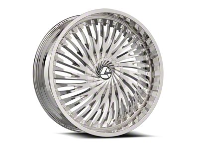 Azara AZA-526 Chrome 6-Lug Wheel; 28x9.5; 22mm Offset (23-25 Colorado)