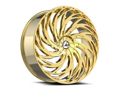 Azara AZA-531 Gold Plated 6-Lug Wheel; 28x9.5; 22mm Offset (23-25 Colorado)