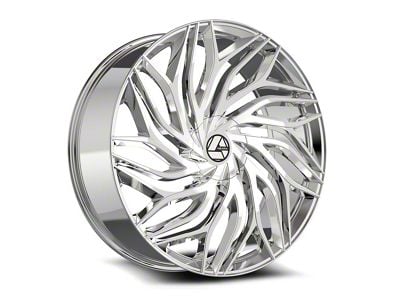 Azara AZA-537 Chrome 6-Lug Wheel; 28x9.5; 22mm Offset (23-25 Colorado)