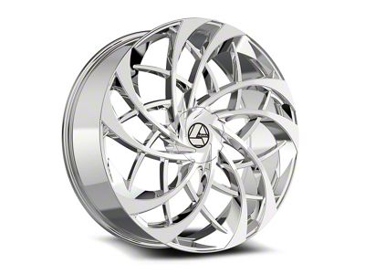 Azara AZA-540 Chrome 6-Lug Wheel; 28x9.5; 22mm Offset (23-25 Colorado)