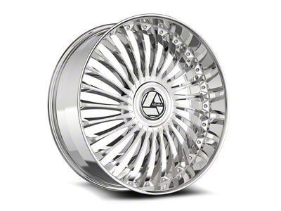 Azara AZX-103 Chrome 6-Lug Wheel; 30x9.5; 22mm Offset (23-25 Colorado)