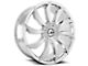 Azara AZA-507 Nano Chrome 5-Lug Wheel; 18x8; 35mm Offset (87-90 Dakota)