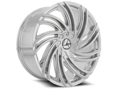 Azara AZA-514 Chrome 5-Lug Wheel; 22x8.5; 38mm Offset (87-90 Dakota)