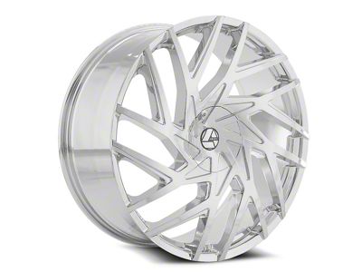 Azara AZA-518 Nano Chrome 5-Lug Wheel; 22x8.5; 38mm Offset (87-90 Dakota)