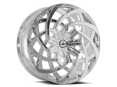 Azara AZA-521 Nano Chrome 5-Lug Wheel; 20x8.5; 35mm Offset (87-90 Dakota)