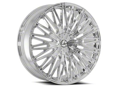 Azara AZA-522 Nano Chrome 5-Lug Wheel; 22x8.5; 38mm Offset (87-90 Dakota)