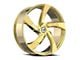 Azara AZA-524 Gold 5-Lug Wheel; 18x8; 35mm Offset (87-90 Dakota)