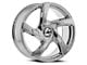 Azara AZA-524 Nano Chrome 5-Lug Wheel; 18x8; 35mm Offset (87-90 Dakota)