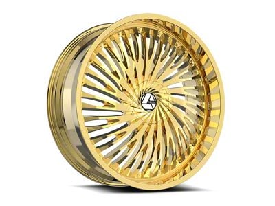 Azara AZA-526 Gold 5-Lug Wheel; 18x8; 35mm Offset (87-90 Dakota)