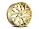 Azara AZA-527 Gold 5-Lug Wheel; 18x8; 35mm Offset (87-90 Dakota)