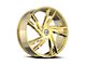 Azara AZA-529 Gold 5-Lug Wheel; 18x8; 35mm Offset (87-90 Dakota)