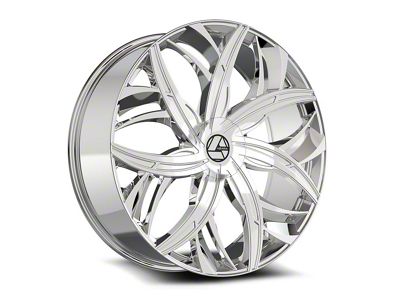 Azara AZA-541 Nano Chrome 5-Lug Wheel; 18x8; 35mm Offset (87-90 Dakota)