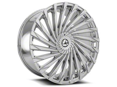 Azara AZA-501 Chrome 6-Lug Wheel; 32x10; 25mm Offset (21-25 F-150)