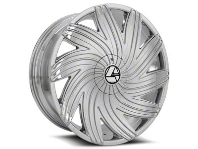 Azara AZA-502 Chrome 6-Lug Wheel; 32x10; 25mm Offset (21-25 F-150)