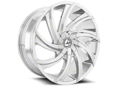 Azara AZA-503 Chrome 6-Lug Wheel; 24x9; 25mm Offset (21-24 F-150)