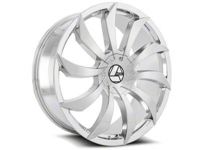 Azara AZA-507 Chrome 5-Lug Wheel; 22x9.5; 15mm Offset (97-03 F-150)