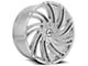 Azara AZA-514 Chrome 6-Lug Wheel; 22x9.5; 25mm Offset (21-24 F-150)