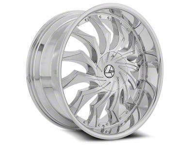 Azara AZA-515 Chrome 6-Lug Wheel; 22x9.5; 25mm Offset (21-24 F-150)