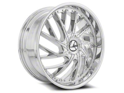 Azara AZA-516 Chrome 6-Lug Wheel; 24x9; 25mm Offset (21-24 F-150)