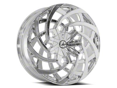 Azara AZA-521 Chrome 6-Lug Wheel; 30x9.5; 25mm Offset (21-24 F-150)