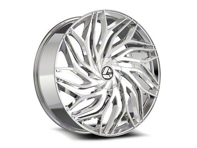 Azara AZA-537 Chrome 6-Lug Wheel; 30x9.5; 22mm Offset (21-24 F-150)