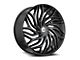 Azara AZA-537 Gloss Black 6-Lug Wheel; 22x9.5; 22mm Offset (21-24 F-150)