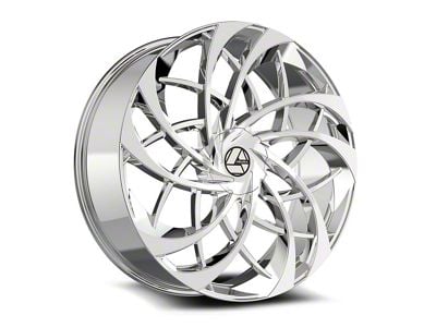 Azara AZA-540 Chrome 6-Lug Wheel; 28x9.5; 22mm Offset (21-24 F-150)