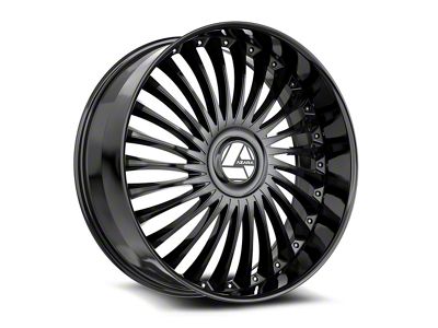 Azara AZX-103 Gloss Black 6-Lug Wheel; 26x9.5; 22mm Offset (21-24 F-150)