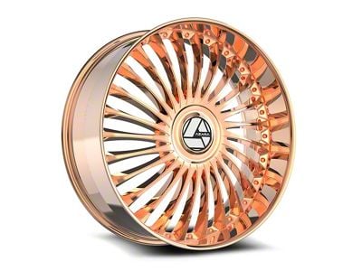 Azara AZX-103 Nano Rose Gold 6-Lug Wheel; 26x9.5; 22mm Offset (04-08 F-150)