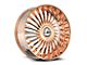 Azara AZX-103 Nano Rose Gold 6-Lug Wheel; 26x9.5; 22mm Offset (04-08 F-150)